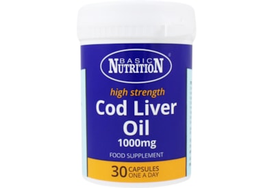 Basic Nutrition Cod Liver Oil 1000m 30s (BNCLO1)