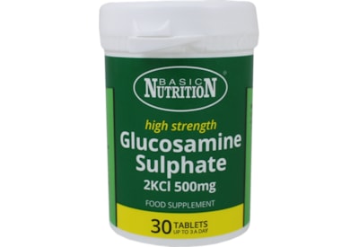 Basic Nutrition Glucosamine Sulphate 500mg 30s (BNGS)