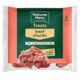 Natures Menu Raw Treat Beef Chunks 1kgs (Frozen) Natures Menu Raw Treat Beef Chunks 1kgs (Frozen)