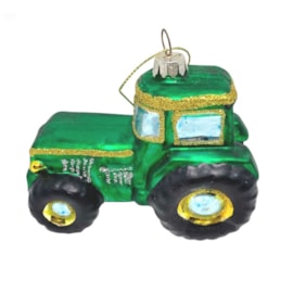 Heaven Sends Hanging Glass Green Tractor Heaven Sends Hanging Glass Green Tractor
