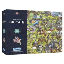Gibsons Beautiful Britain Jigsaw Puzzle 1000pc Gibsons Beautiful Britain Jigsaw Puzzle 1000pc