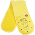 David Mason Design Bee Happy Double Oven Gloves David Mason Design Bee Happy Double Oven Gloves