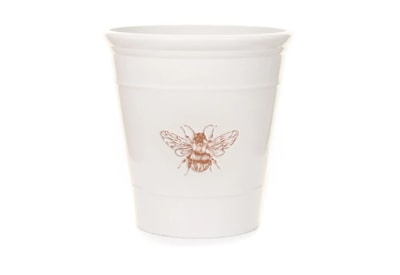 Creekwood Bee Pot Off White 40Cm Creekwood Bee Pot Off White 40Cm