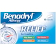 Benadryl Allergy Relief 12s (75462)