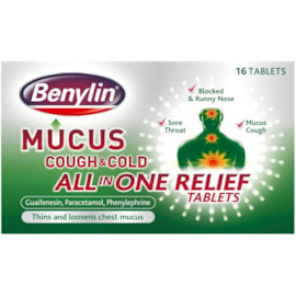 Benylin Mucus Cough Tablets  6for5 16s (79197)