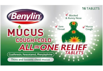 Benylin Mucus Cough Tablets  6for5 16s (79197)