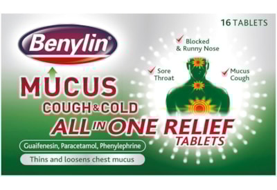 Benylin Mucus Cough Tablets 6for5 16s Benylin Mucus Cough Tablets 6for5 16s