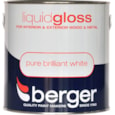 Berger Liquid Gloss Brilliant White 2.5lt (5026128)