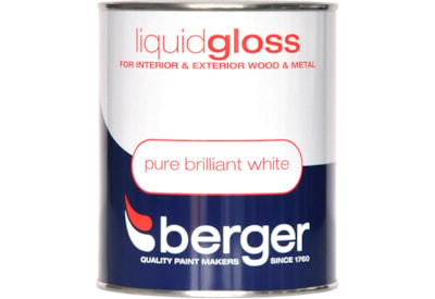 Berger Liquid Gloss Brilliant White 750ml (5089572)