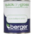 Berger Quick Dry Gloss White 750ml (5090639)