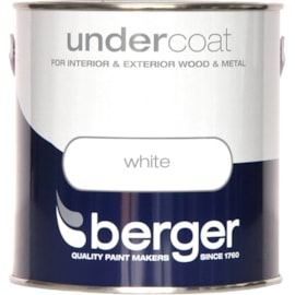 Berger Undercoat Brilliant White 2.5lt Berger Undercoat Brilliant White 2.5lt