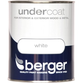 Berger Undercoat White 750ml Berger Undercoat White 750ml