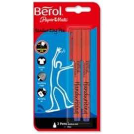 Berol Handwriting Pens Blue 2s (2056932)