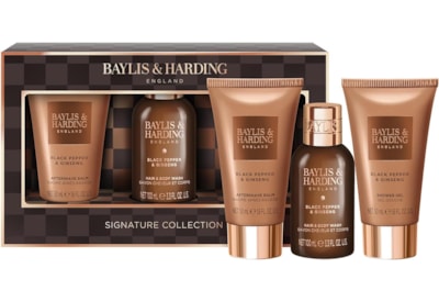Baylis & Harding Black Pepper & Ginseng Luxury Mini Trio Gift Set Baylis & Harding Black Pepper & Ginseng Luxury Mini Trio Gift Set