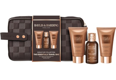 Baylis & Harding Black Pepper & Ginseng Travel Wash Bag Gift Set Baylis & Harding Black Pepper & Ginseng Travel Wash Bag Gift Set