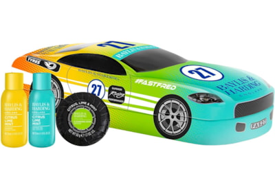 Baylis & Harding Citrus Lime & Mint Mens Race Car Tin Gift Set