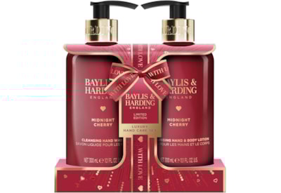 Baylis & Harding Midnight Cherry Luxury Hand Care Gift Set 300ml Baylis & Harding Midnight Cherry Luxury Hand Care Gift Set 300ml