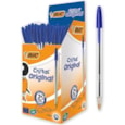 Bic Biro Cristal Medium Blue Med 50s Bic Biro Cristal Medium Blue Med 50s