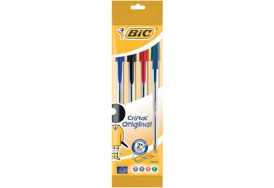 Bic Cristal Ball Pens Assorted 4pk Bic Cristal Ball Pens Assorted 4pk