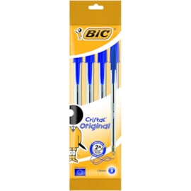Bic Cristal Ball Pens Blue 4pk (8308601)