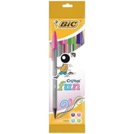 Bic Cristal Fun Ball Pens 4s (8957921)