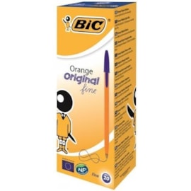 Bic Orange Fine Pen Blue 20 Fine (1199110111)
