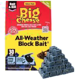 Big Cheese All Weather Block Bait 30s Big Cheese All Weather Block Bait 30s