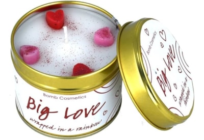 Get Fresh Cosmetics Big Love Tin Candle Get Fresh Cosmetics Big Love Tin Candle