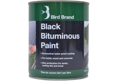 Bird Brand Black Bitumen 1lt (0220)