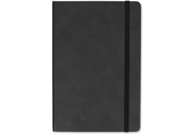Silvine Black Soft Feel Exec Notebook A5 Silvine Black Soft Feel Exec Notebook A5