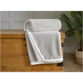 Blackbrook Throw Silver 150cm Blackbrook Throw Silver 150cm
