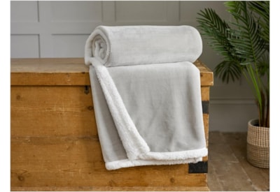 Blackbrook Throw Silver 150cm Blackbrook Throw Silver 150cm