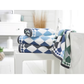 Deyongs Bliss Diamonds Hand Towel Seagrass Deyongs Bliss Diamonds Hand Towel Seagrass