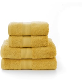 Deyongs Bliss Pima Face Cloth Mustard Deyongs Bliss Pima Face Cloth Mustard