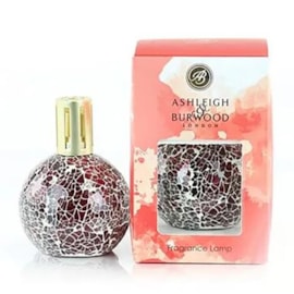 Ashleigh & Burwood Life In Bloom Mosaic Fragrance Lamp Red Ashleigh & Burwood Life In Bloom Mosaic Fragrance Lamp Red