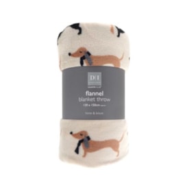 Dachshund Super Soft Blanket Throws 150cm Dachshund Super Soft Blanket Throws 150cm