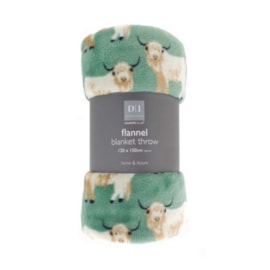 Highland Cow Super Soft Blanket Throws 150cm Highland Cow Super Soft Blanket Throws 150cm