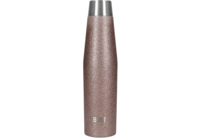 Built Apex Rose Gold Glitter Screw Bottle 540ml Built Apex Rose Gold Glitter Screw Bottle 540ml