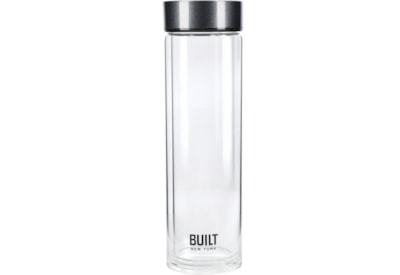 Built Glass Bottle Charcoal 450ml Built Glass Bottle Charcoal 450ml