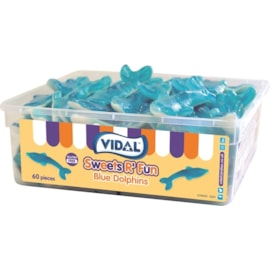 Vidal Blue Dolphins 15p Sweet Tub (1018804)