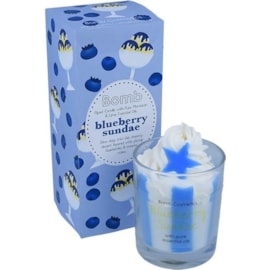 Get Fresh Cosmetics Blueberry Sundae Piped Candle (PBLUESU04)