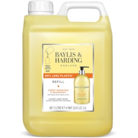 Baylis & Harding Sweet Mandarin & Grapefruit Hand Wash 2 Ltr Baylis & Harding Sweet Mandarin & Grapefruit Hand Wash 2 Ltr