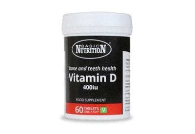 Basic Nutrition Vitamin D 400iu 60s (BNVD)