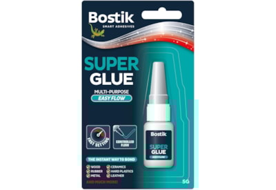 Bostik Super Glue Easy Flow Bottle 5g Bostik Super Glue Easy Flow Bottle 5g