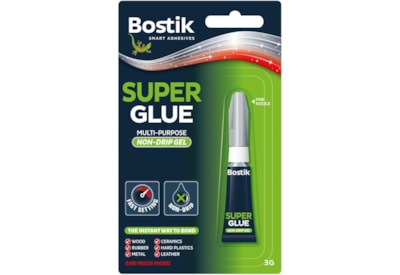 Bostik Super Glue Gel 3g (30813350)