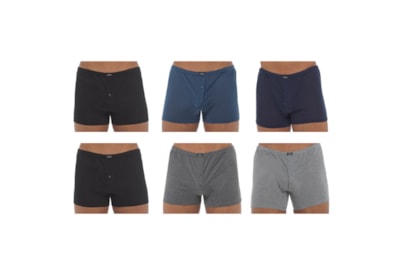 Tom Franks Mens 3 Pack Plain Boxer Shorts Asstd Sizes Tom Franks Mens 3 Pack Plain Boxer Shorts Asstd Sizes