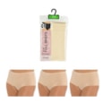 Rjm Ladies 3 Pack No Vpl Full Brief Nude Rjm Ladies 3 Pack No Vpl Full Brief Nude