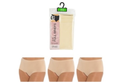 Rjm Ladies 3 Pack No Vpl Full Brief Nude Rjm Ladies 3 Pack No Vpl Full Brief Nude