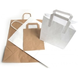 Brown Kraft Paper Bags 8x13x10 100's Brown Kraft Paper Bags 8x13x10 100's