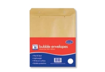 County Manilla Bubble Envelopes 10'S - J 300 X 445Mm County Manilla Bubble Envelopes 10'S - J 300 X 445Mm